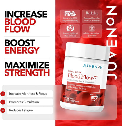 BloodFlow-7® — Maximum Blood Flow & Performance Support Formula