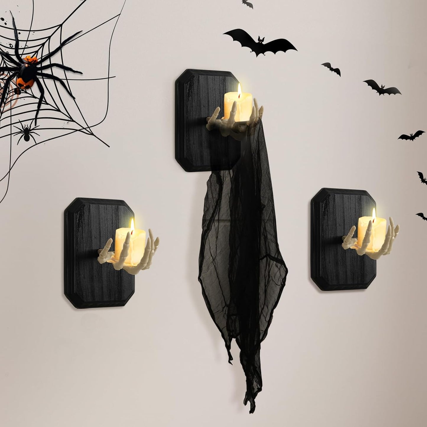 Pack of 3 Wall Mounted Creepy Reaching Hands