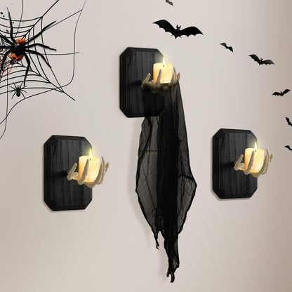 Pack of 3 Wall Mounted Creepy Reaching Hands