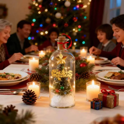 Voice Recordable Christmas Tree Bottle