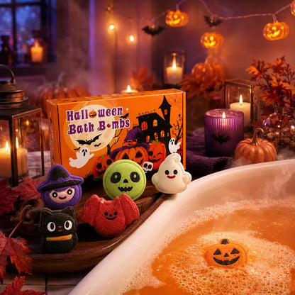 Handmade Halloween Bath Bombs Gift Set