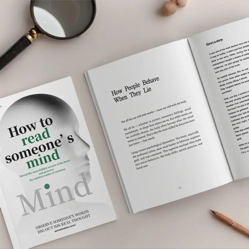 Psychology Book: How to Read Someone's Mind