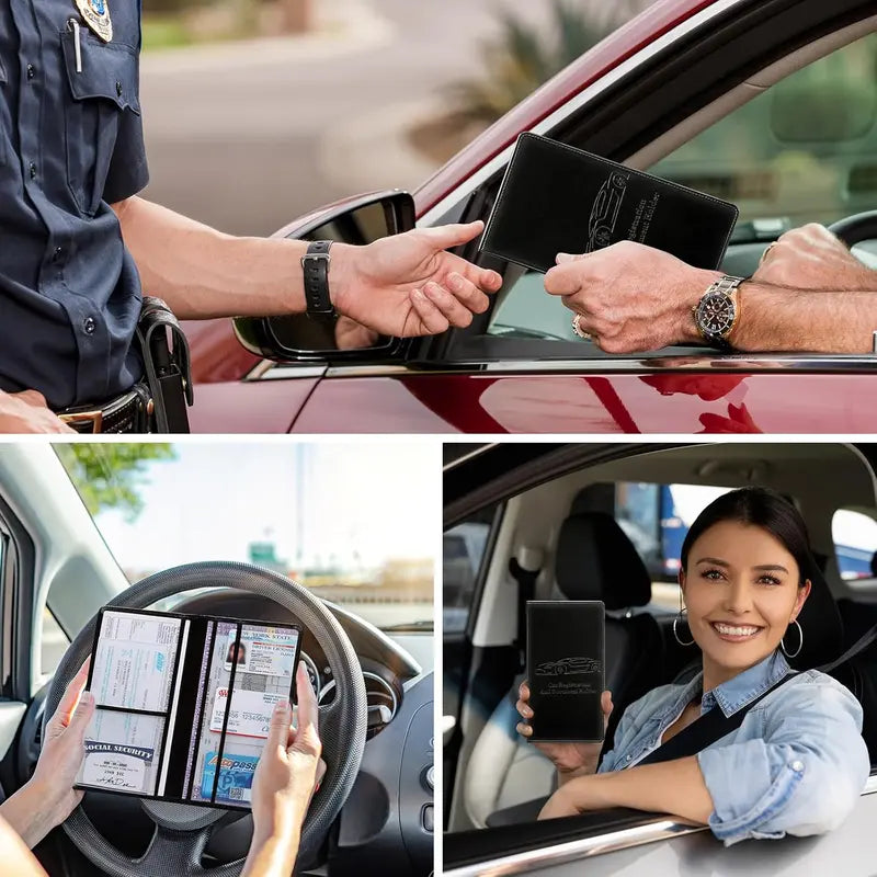 Car Registration & Insurance Card Holder