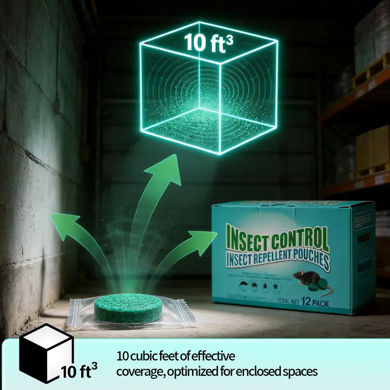 12-Pack Rodent Repellent Balls for Home Kitchen