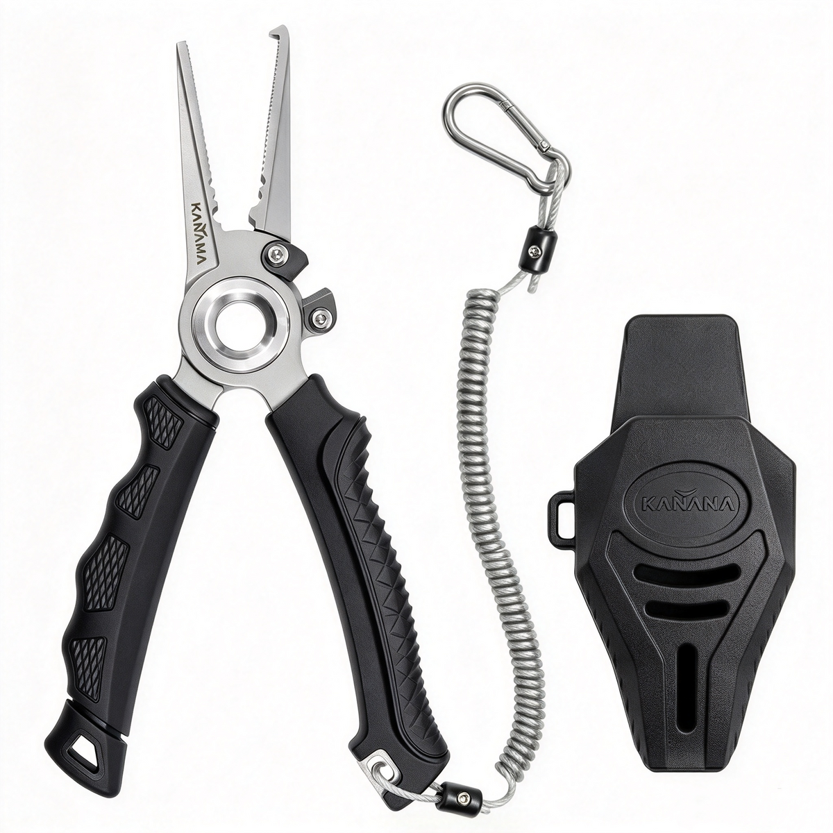 17-4 Stainless Steel Fishing Pliers with Tungsten Carbide Cutters
