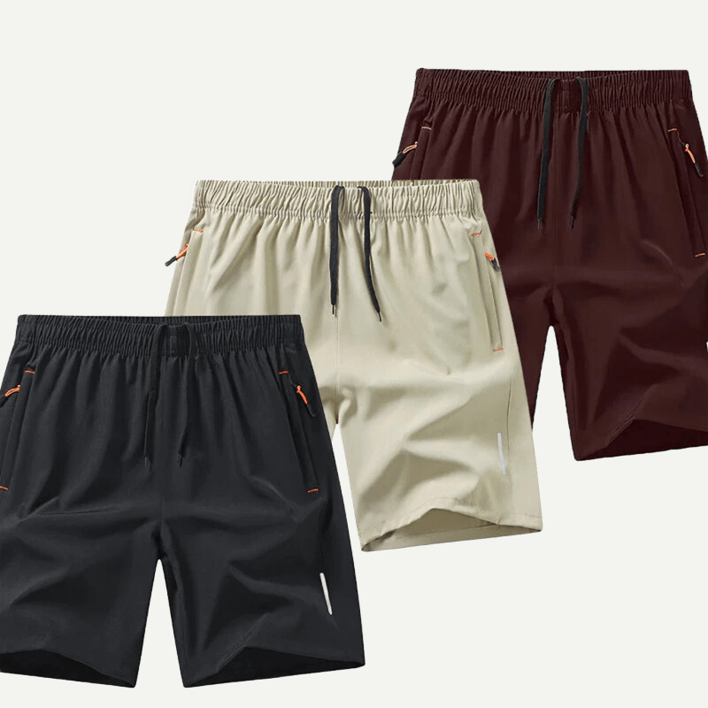 Men’s Quick-Dry Training Shorts (3 PACK)