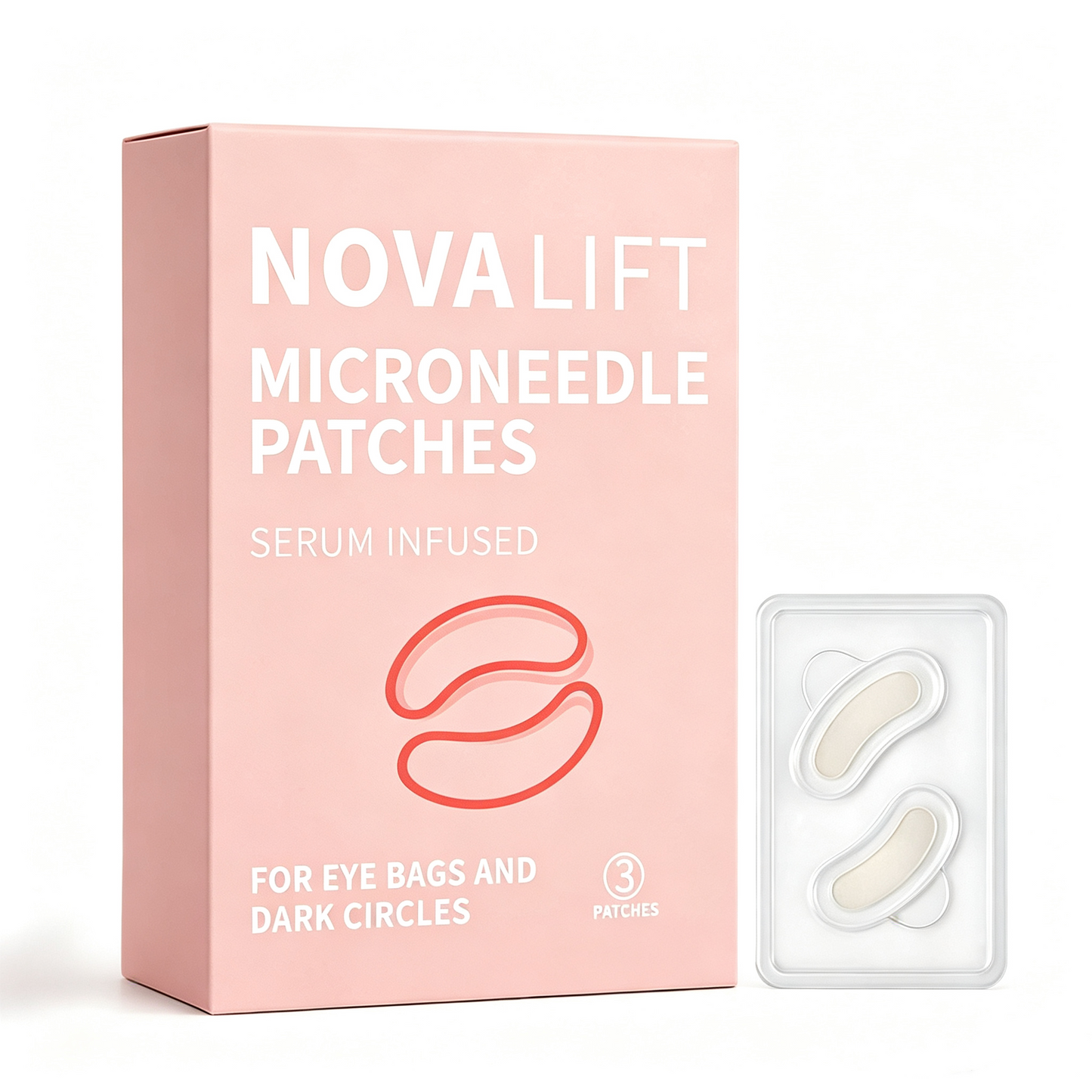 Micro-Needle Under-Eye Patches – Retinol, Collagen & Hydration