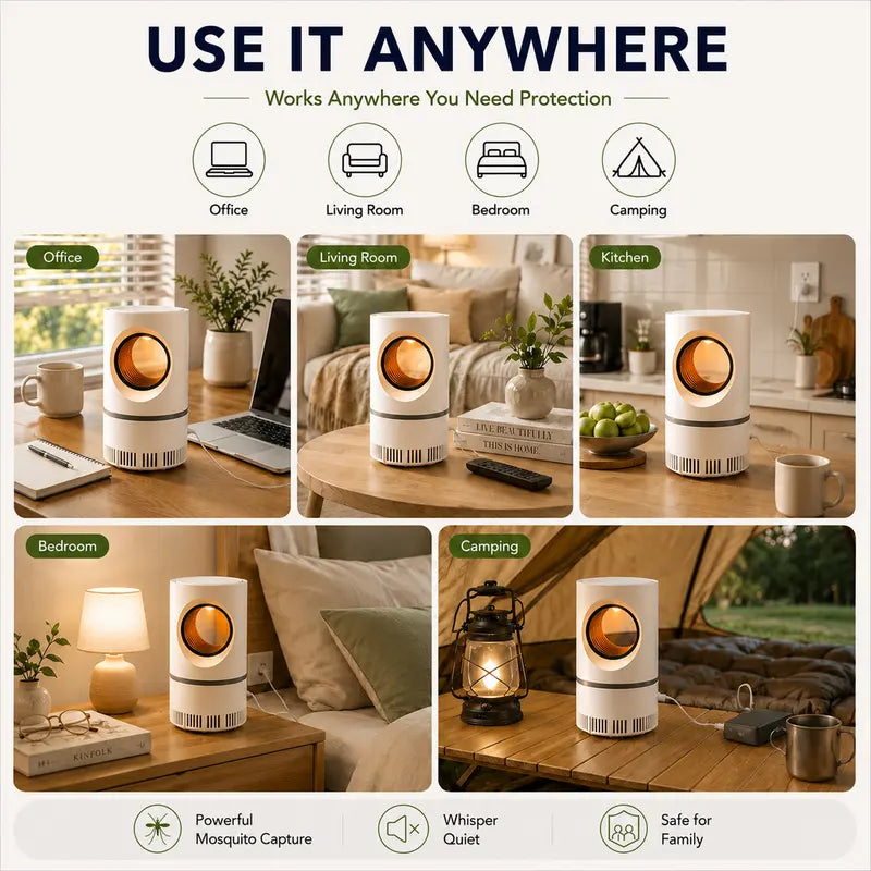 UV Light Mosquito Trap Lamp