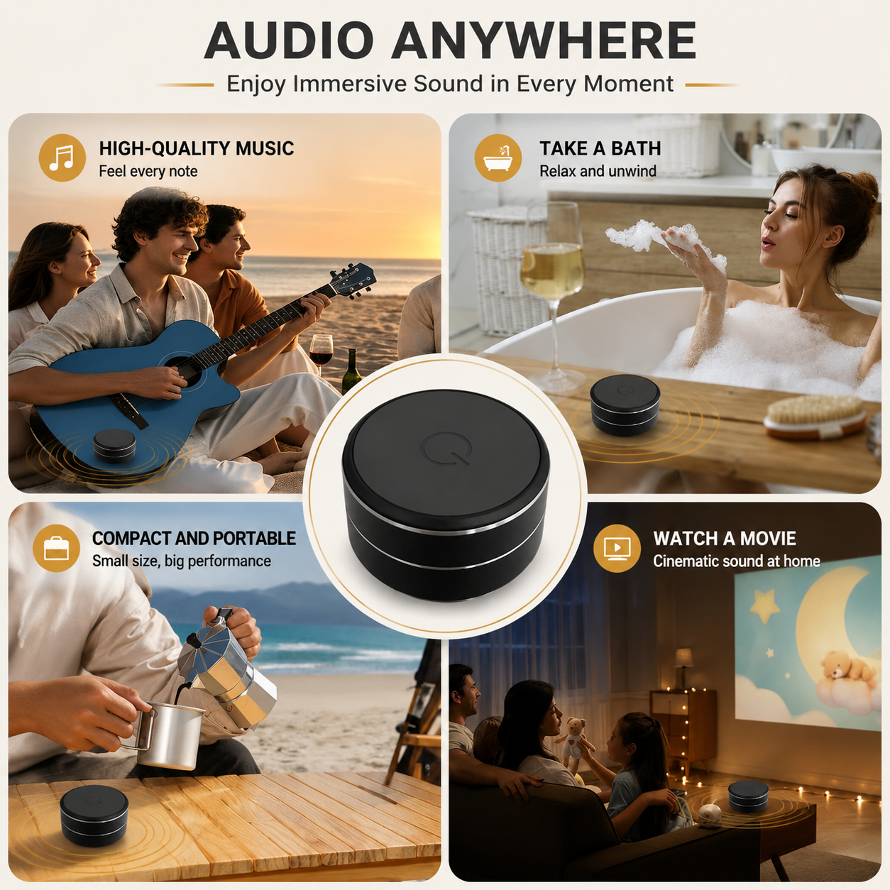Bluetooth Bone Conduction Speaker