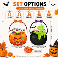 12pcs(6 pumpkin+6 poison)