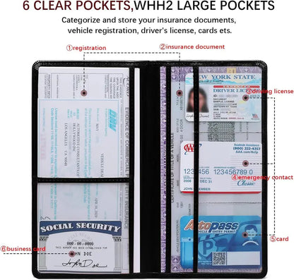 Car Registration & Insurance Card Holder