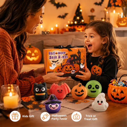 Handmade Halloween Bath Bombs Gift Set