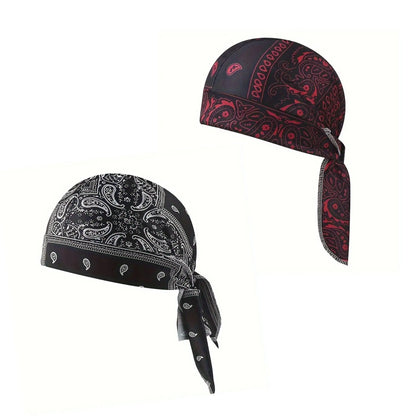 Paisley Cooling Headscarf Cap Set