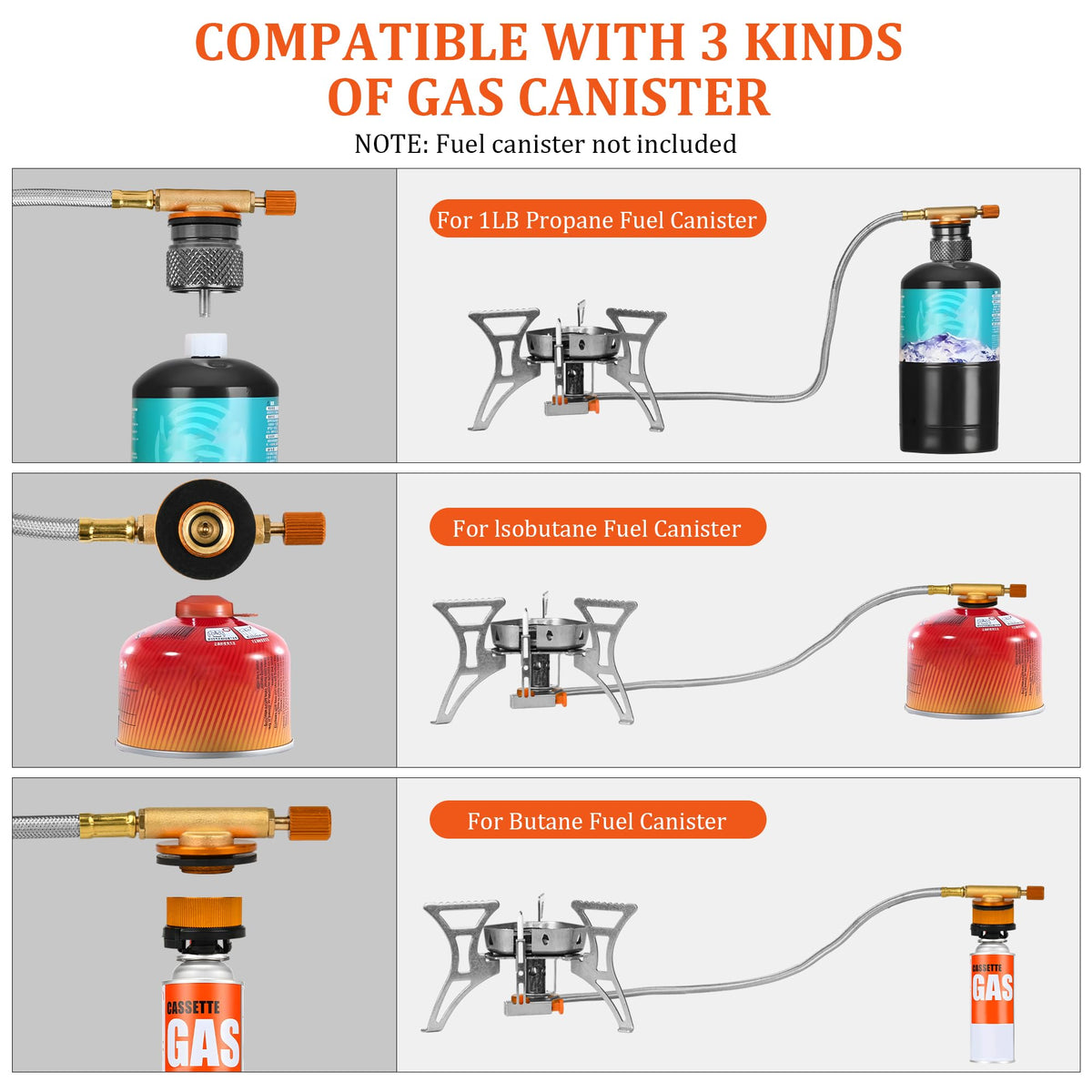 9900W Portable Windproof Camping Stove