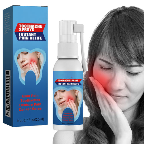 Fast-Acting Tooth Discomfort Relief Spray for Gums & Wisdom Tooth Pressure