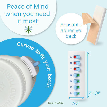💊Reusable Medication Tracker (5-Pack)
