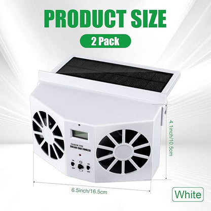 Solar Power Car Exhaust Fan
