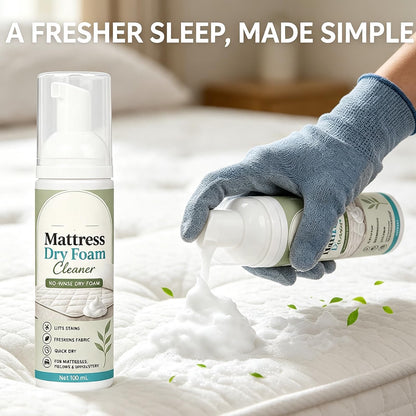No‑rinse Mattress Dry Foam Cleaner