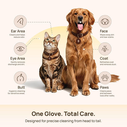 Disposable Dog Grooming Wipes (20pcs)