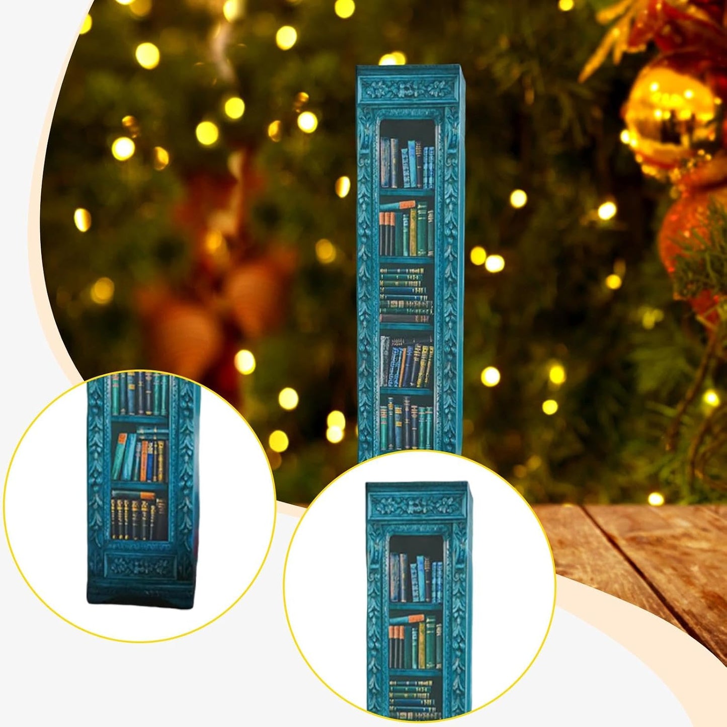 2026 Mini Book Advent Calendar – 24 Christmas Ornaments for Book Lovers