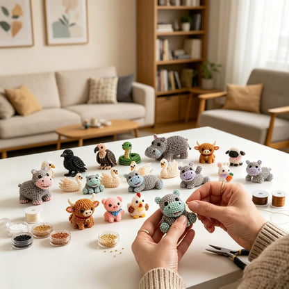 Petite 3D Beaded Animal Craft Kit