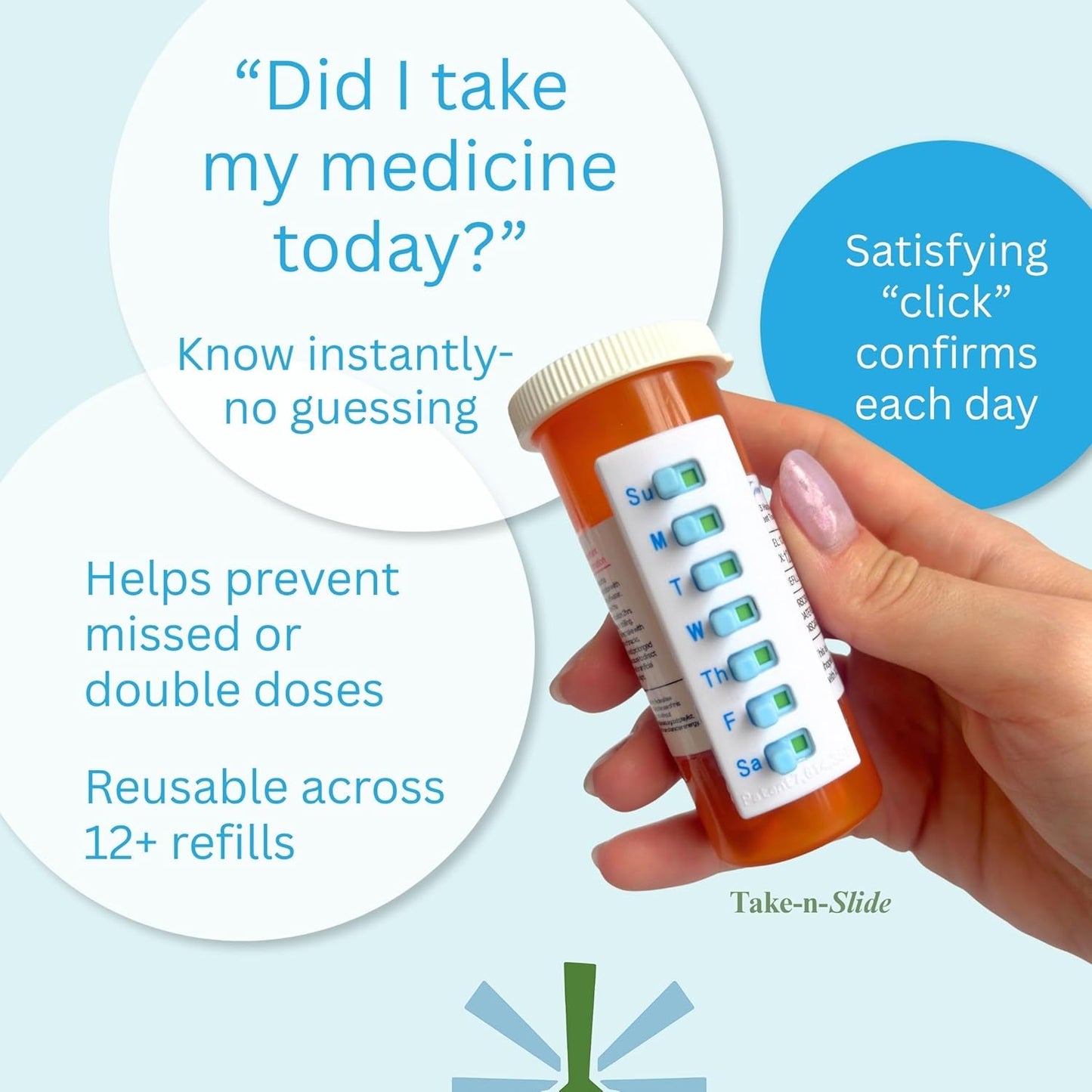 💊Reusable Medication Tracker (5-Pack)
