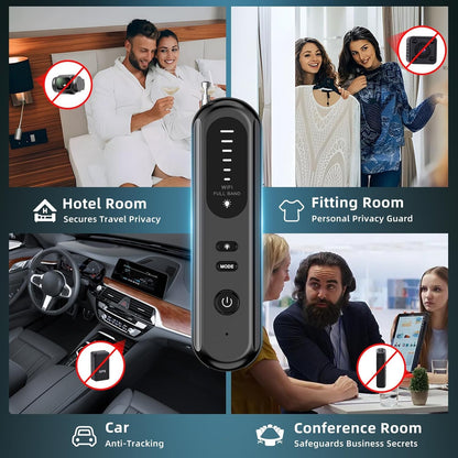 Hidden Camera Detector – RF, WiFi & Infrared Bug Finder