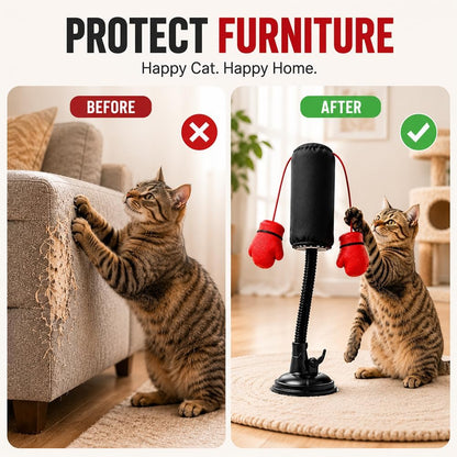 Paw Punch Cat Punching Bag Toy