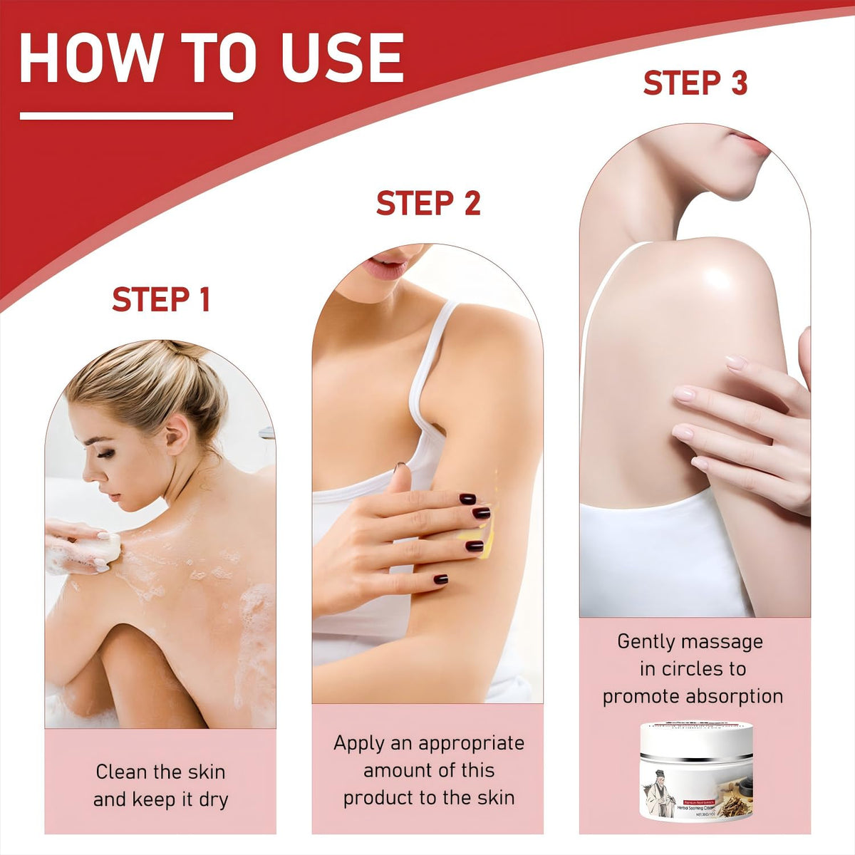 Herbal Body Care Cream – Menthol Soothing & Deep Hydration