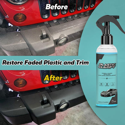 Car Plastic Restorer – Deep Shine, UV Protection & Trim Revival