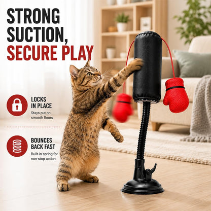Paw Punch Cat Punching Bag Toy