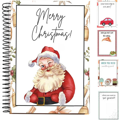 Gift Card Book Christmas-20 Pages Gift Card Holder Christmas