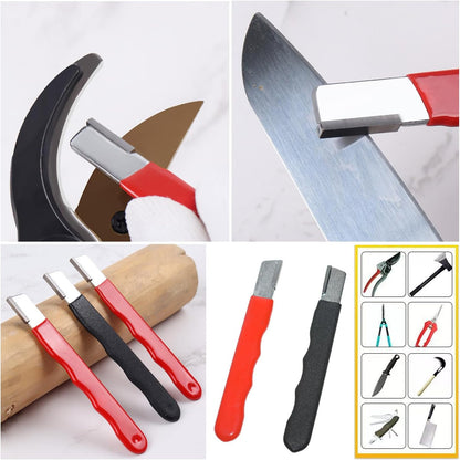 4-Pack Carbide Blade Sharpener – Portable Garden Tool & Knife Sharpener