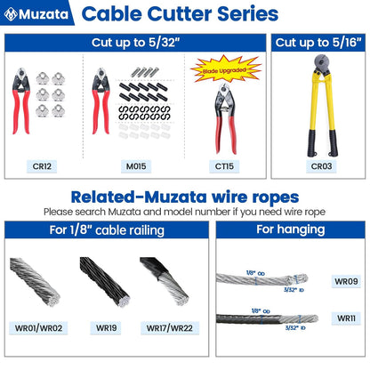 Heavy Duty Stainless Steel Wire Rope Cutter
