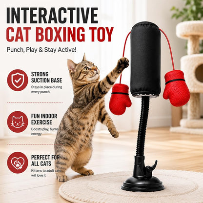 Paw Punch Cat Punching Bag Toy