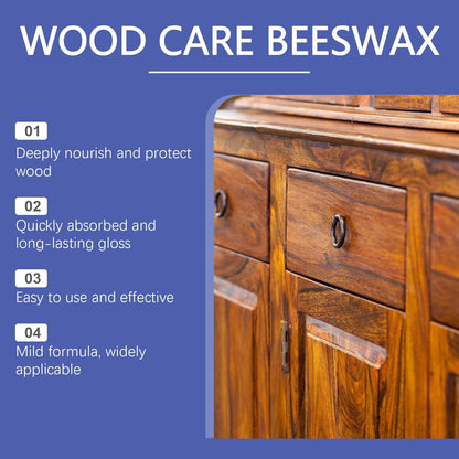 Natural Beeswax Essential Orange Oil Wood Conditioner
