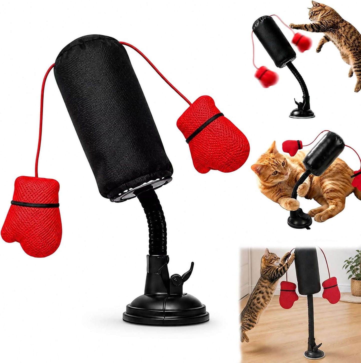 Paw Punch Cat Punching Bag Toy
