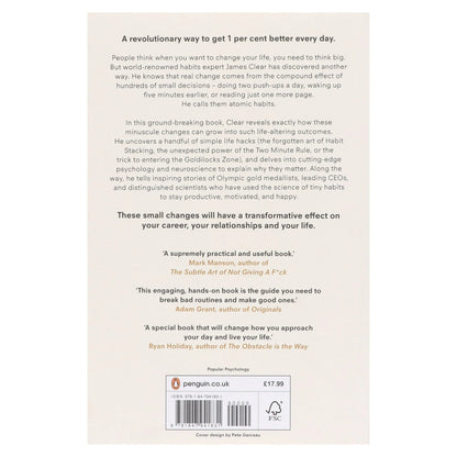Atomic Habits Book by James Clear