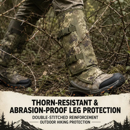 Unisex Adjustable Outdoor Snake-Resistant Leg Gaiters