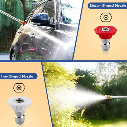 High-Pressure Jet Nozzle for Garden Hose