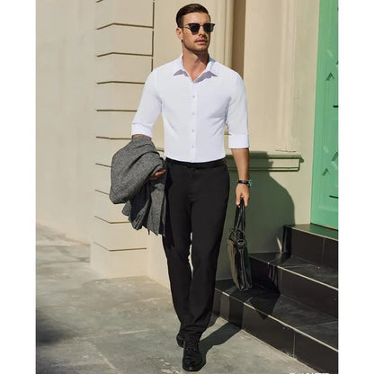 Men’s 4-Way Stretch Dress Shirt