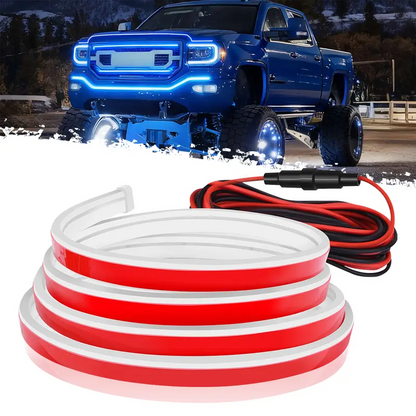 71" High Brightness car Hood Gap LED Strip-Dynamic Scan Activated Design