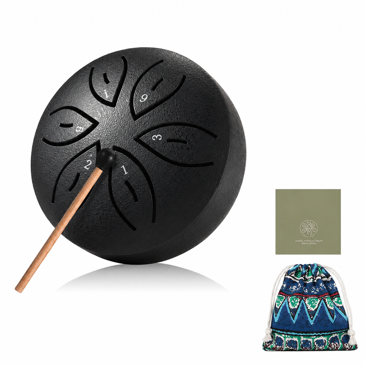 6 Inch 8 Notes Steel C Key Handpan Drum