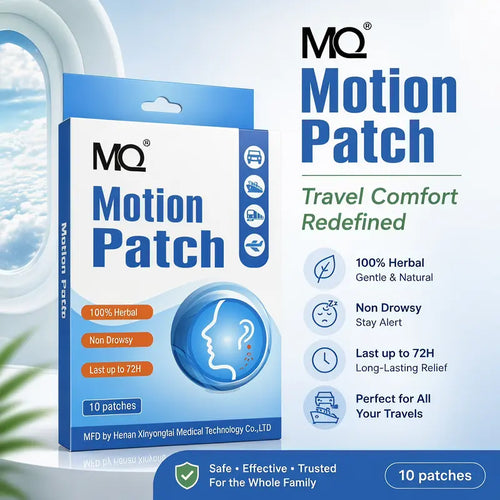 10 Pcs Motion Sickness Patch Non-Drowsy