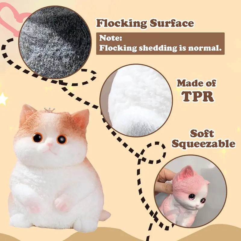 Soft Stress Relief  Squishy Cat