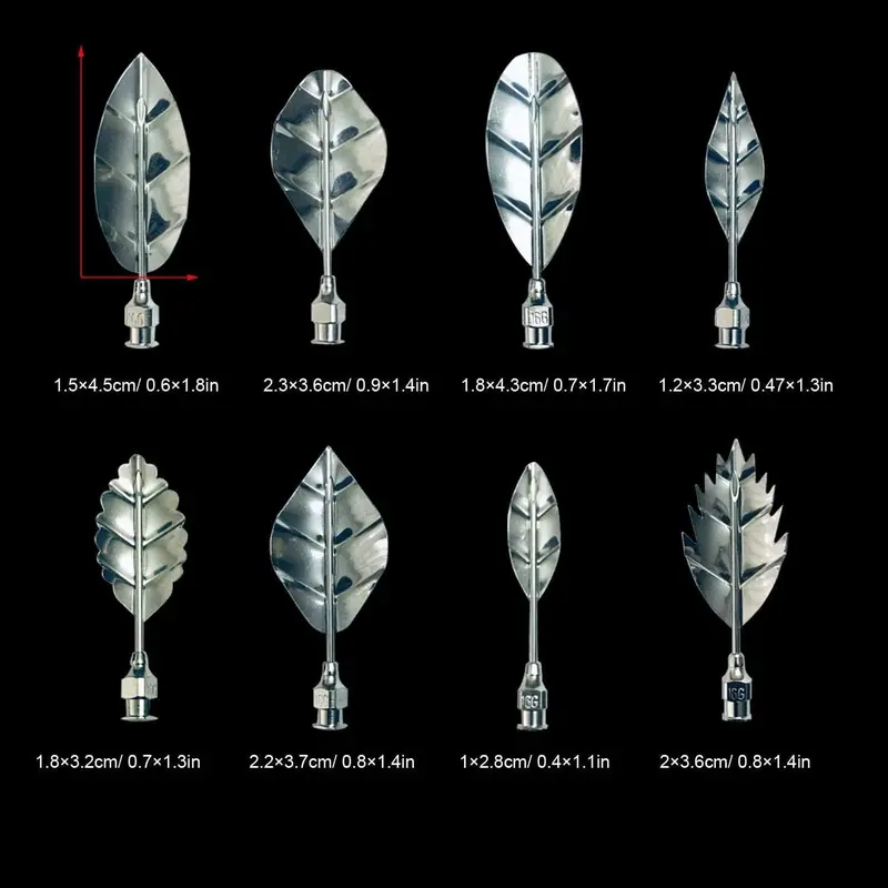 10Pcs Stainless Steel 3D Gelatin Art Tools Set