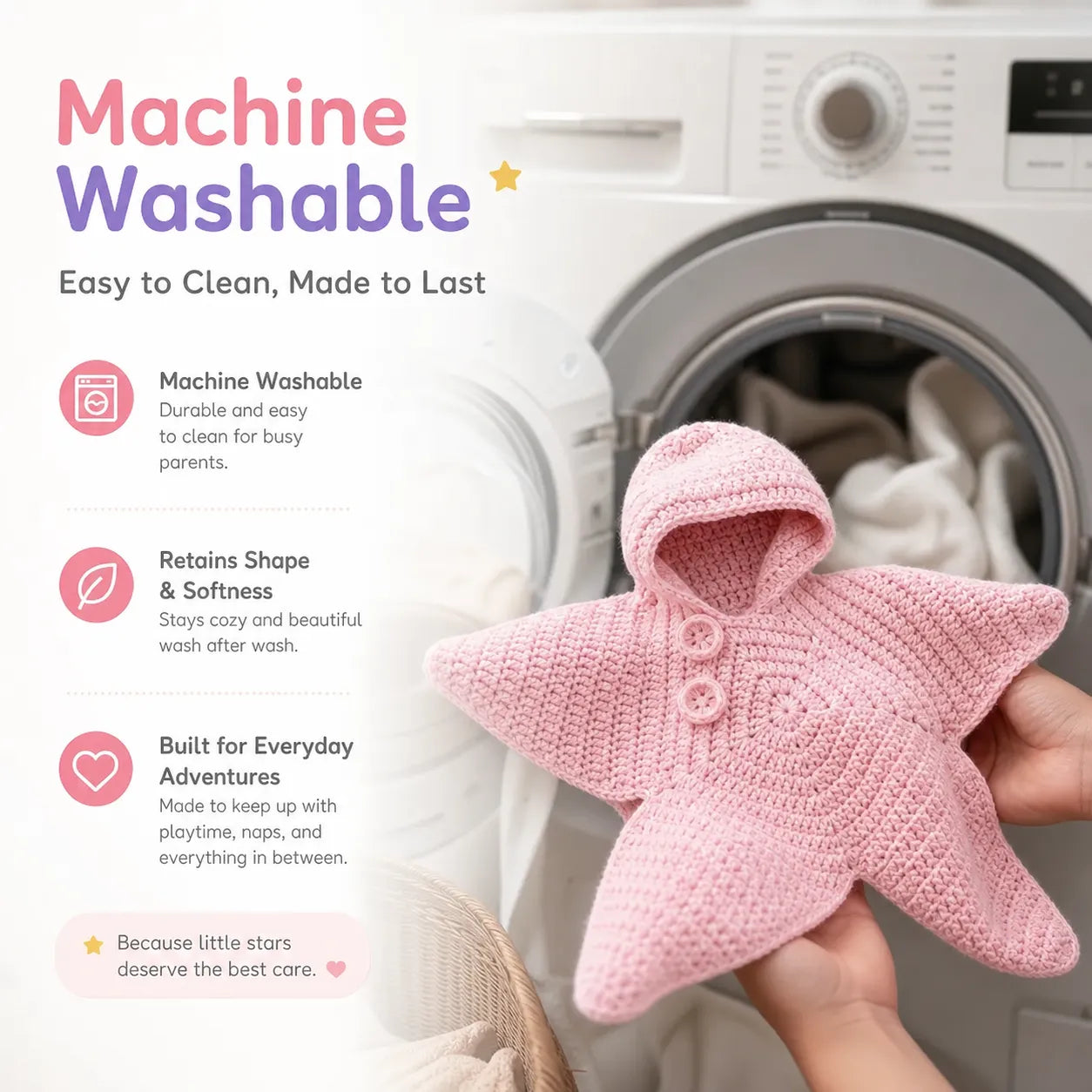 Baby Star Suit™ — A Star-Shaped Comfort Wrap for Little Ones