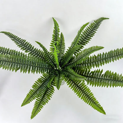 Artificial Hanging Fern Basket – Lush Home & Porch Decor