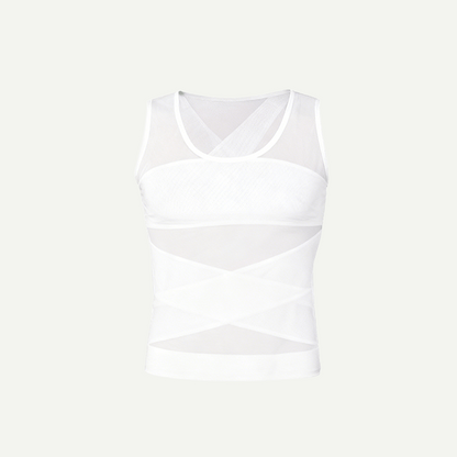 Men's Mesh Breathable Compression Shapewear Vest