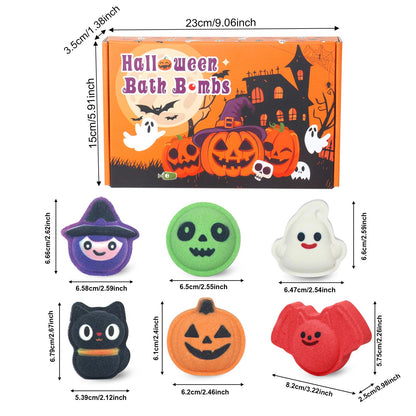 Handmade Halloween Bath Bombs Gift Set